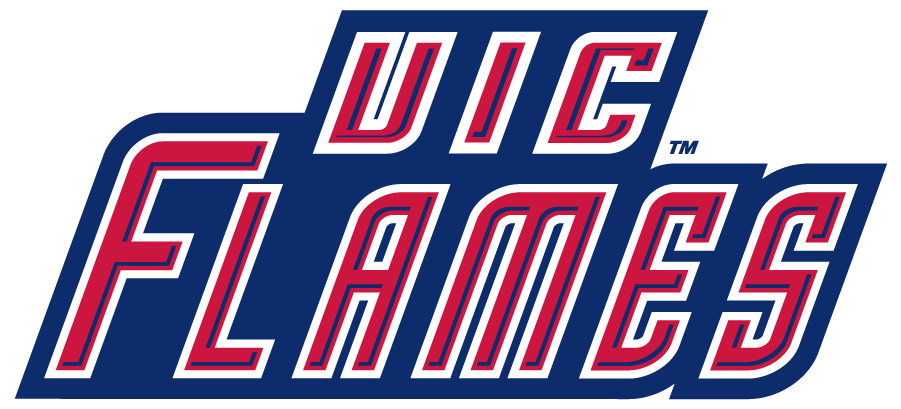 Illinois-Chicago Flames 1996-2010 Wordmark Logo iron on transfers for T-shirts